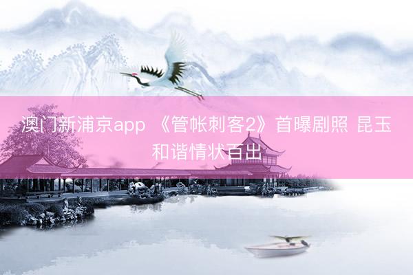 澳门新浦京app 《管帐刺客2》首曝剧照 昆玉和谐情状百出