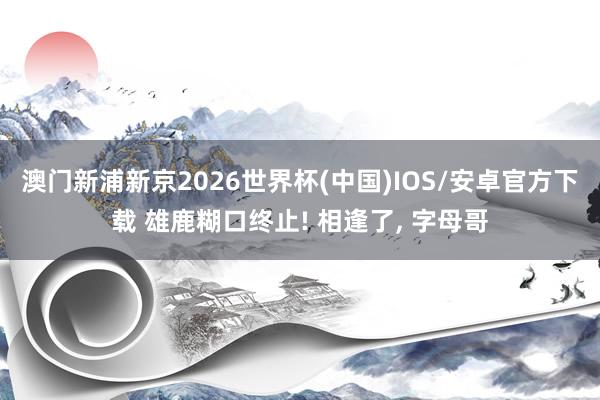澳门新浦新京2026世界杯(中国)IOS/安卓官方下载 雄鹿糊口终止! 相逢了， 字母哥