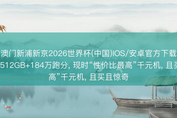 澳门新浦新京2026世界杯(中国)IOS/安卓官方下载 16GB+512GB+184万跑分， 现时“性价比最高”千元机， 且买且惊奇
